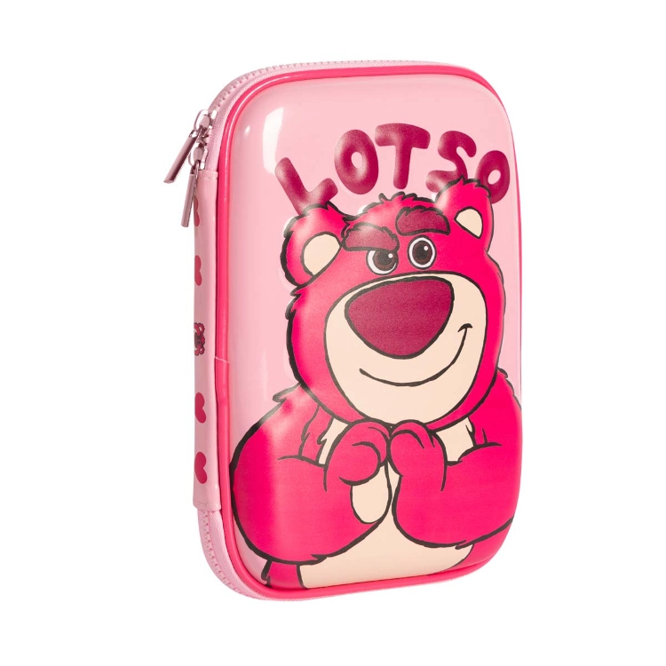 Cartuchera Escolar Mooving 2026 Lotso 1 Piso Con Relieve Eva Art.1506254